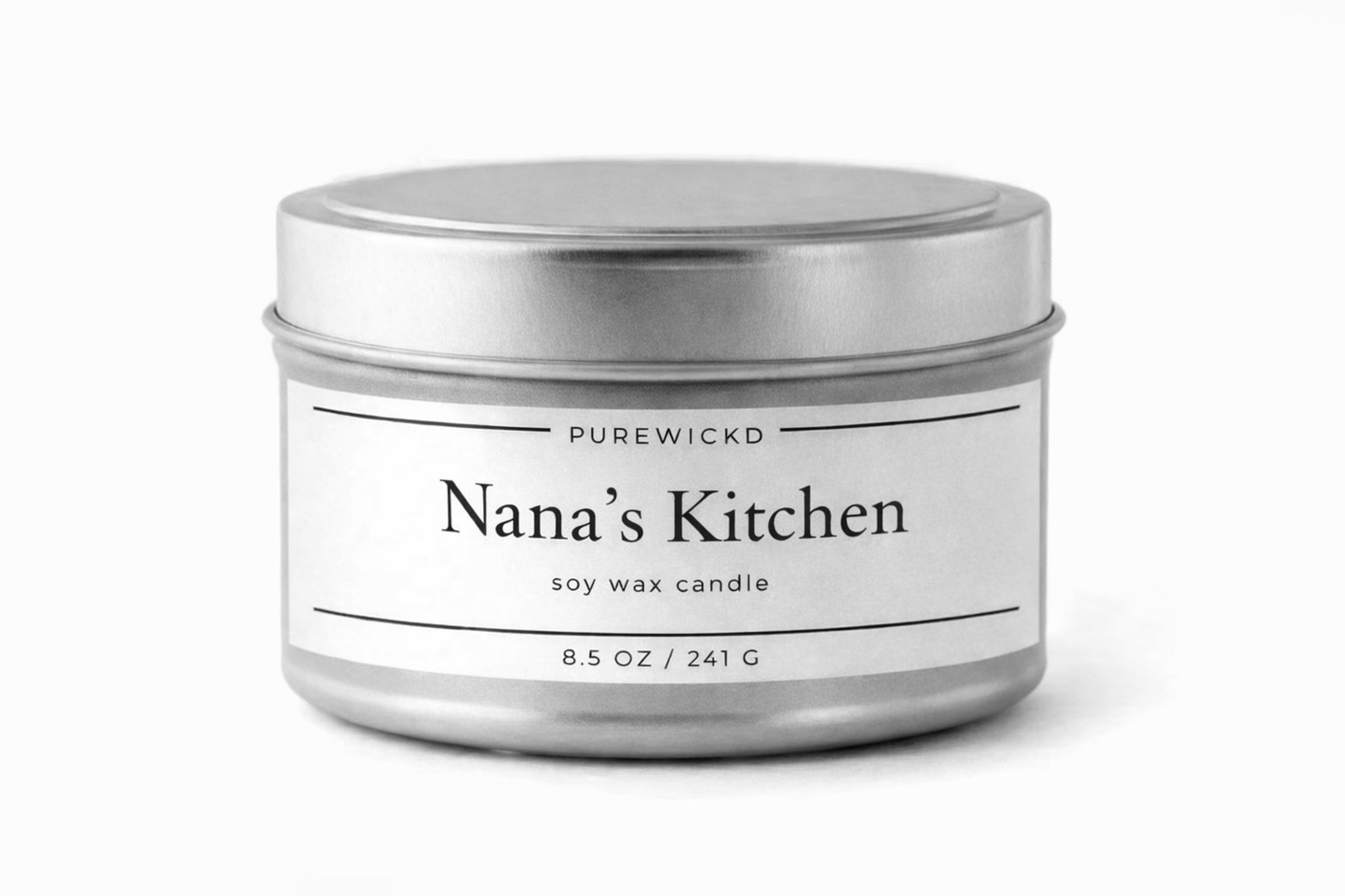 Nana's Kitchen Tin Candle