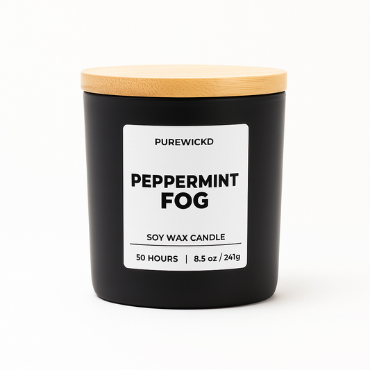 Peppermint Fog Tumbler Candle