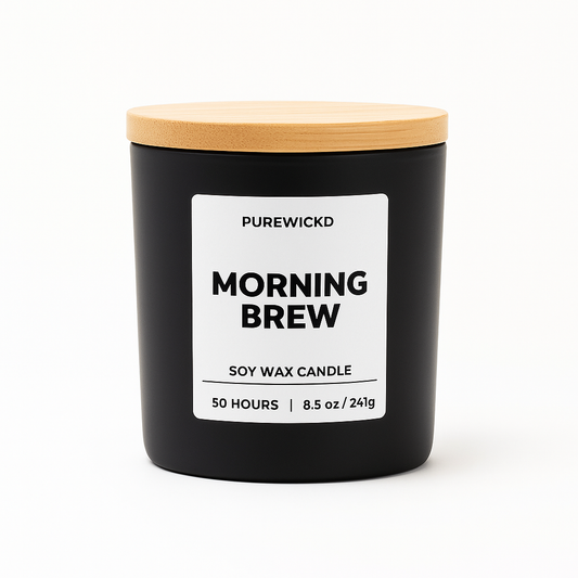 Morning Brew Tumbler Candle