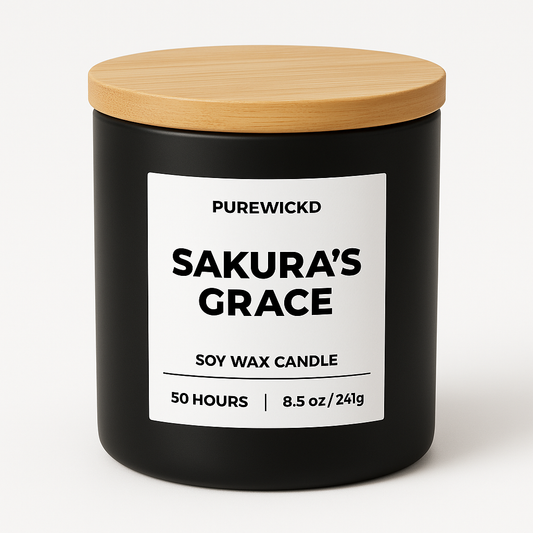 Sakura's Grace Tumbler Candle