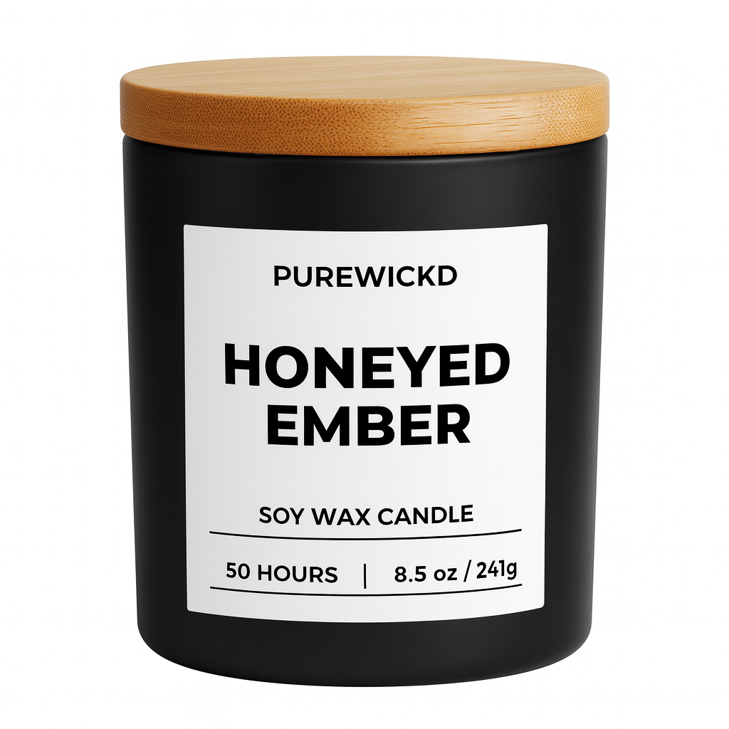 Honeyed Ember Tumbler Candle