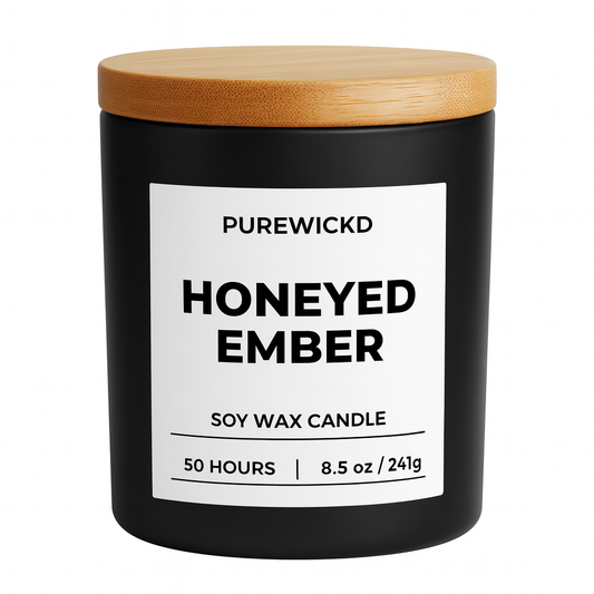 Honeyed Ember Tumbler Candle