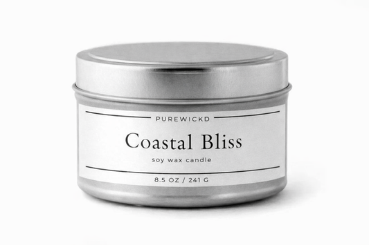 Coastal Bliss Tin Candle
