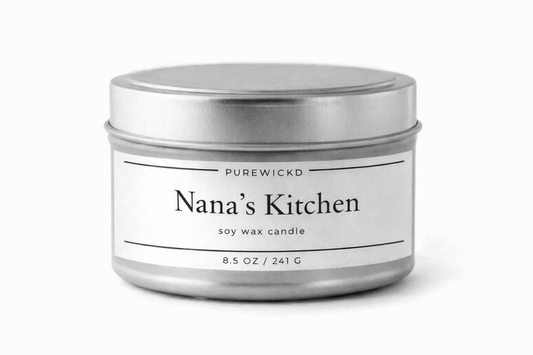 Nana's Kitchen Tin Candle