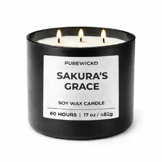 Sakura's Grace 3-Wick Candle