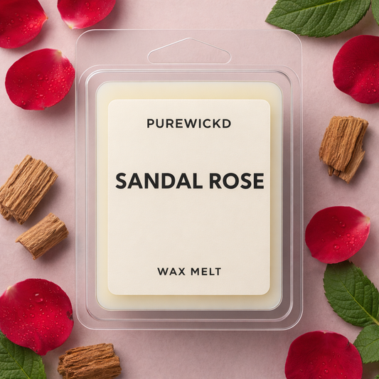Sandal Rose Wax Melt