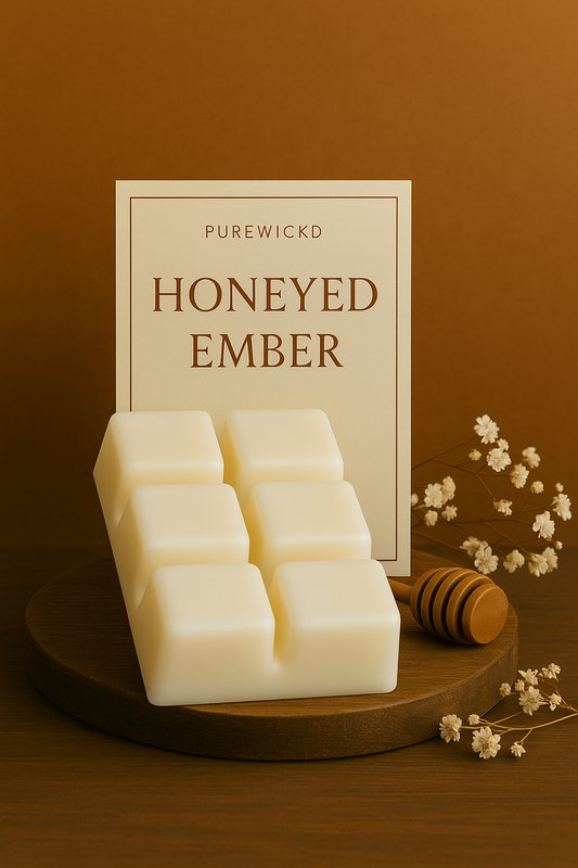Honeyed Ember Soy Wax Melt - PureWickd